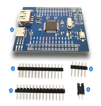 1PCS CH32V103R8T6 Mini Vývojové Dosky 32-bitový Risc-v Microcontroller Dev Rada
