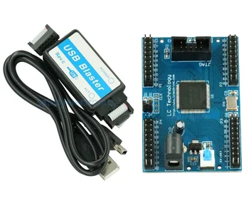 Max II EPM240 CPLD Vývoj Doska Vzdelávania Rada USB Prijímač, Mini USB Kábel 10-Pin JTAG prepojovací Kábel